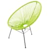 Fauteuil de jardin rond vert